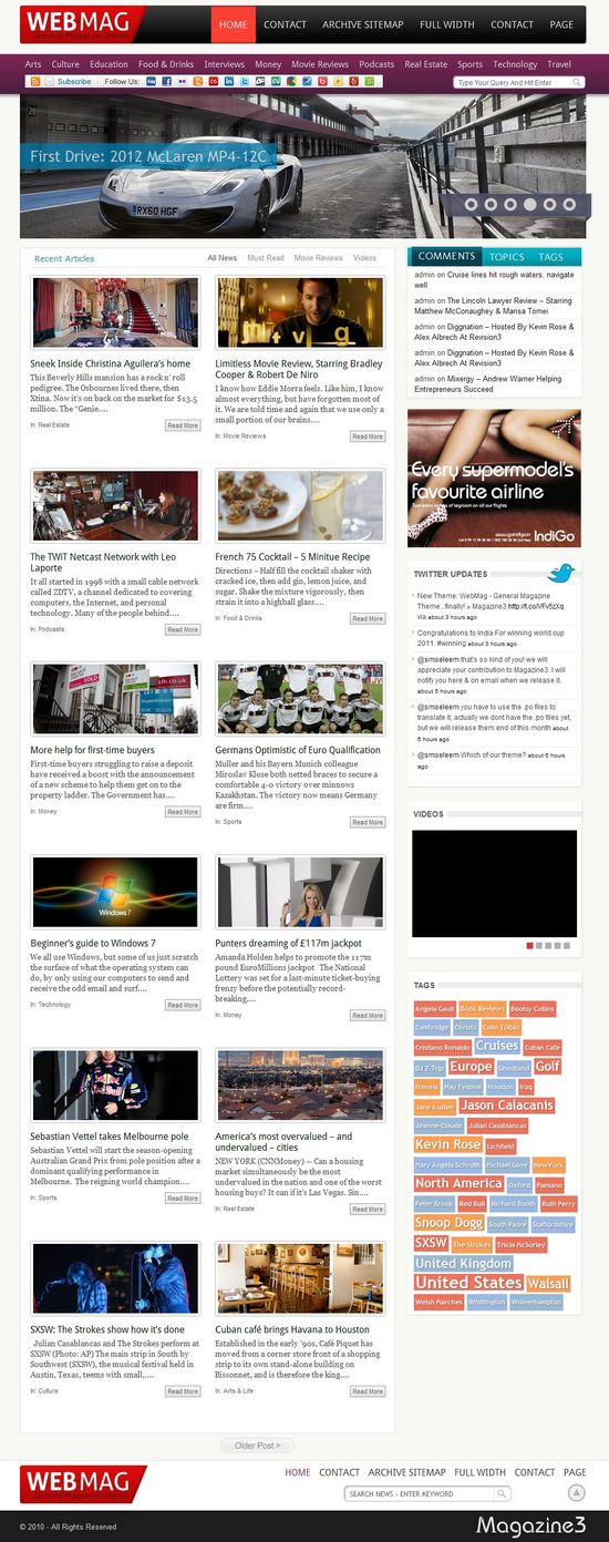 WebMag Premium WordPress Theme WebMag Premium WordPress Theme