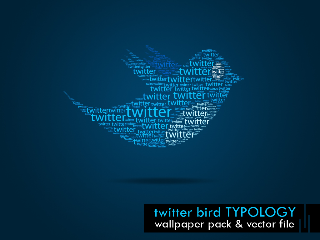 Twitter Bird Typology Wallpaper Pack