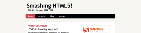 Coding A HTML 5 Layout From Scratch
