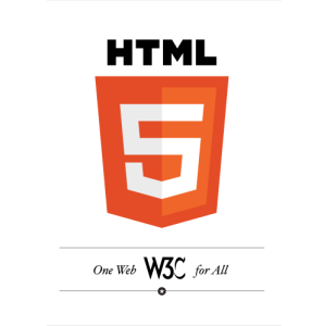 html5 logo official by w3c